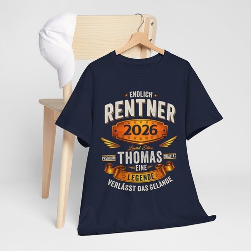 Geschenk rente mann shirt - rente,