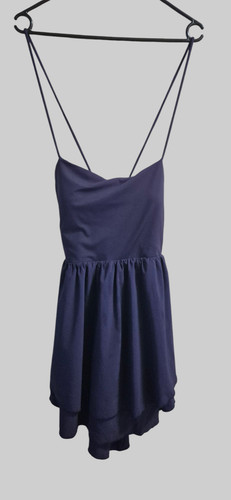Pe843 damen sommerkleid navy - pe843,