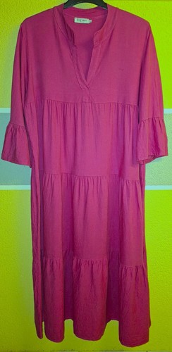 Blue navy kleid himbeer - himbeer, @