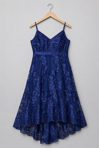 Quiz navy embroidered - uk, 18