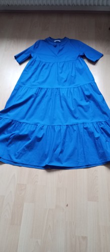 Blue navy italein maxikleid - navy, in
