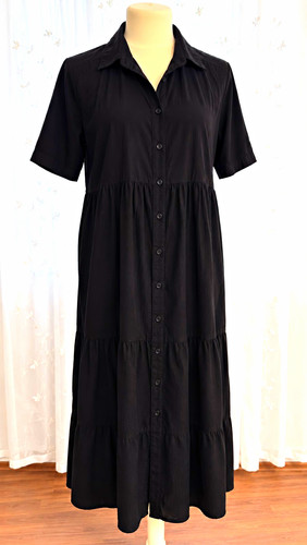 Blue navy hemdblusenkleid - hemdblusenkleid, xl