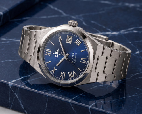 Montvél men watch navy - men's,