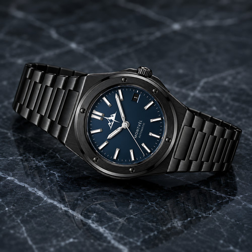 Montvél men watch - watch, blue
