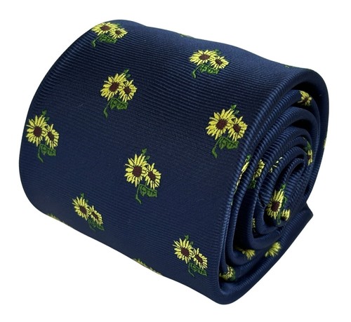 Dunkelblaue krawatte mit - dunkelblaue,