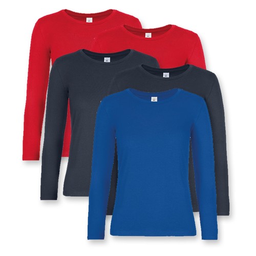 5er pack women t - b&c,