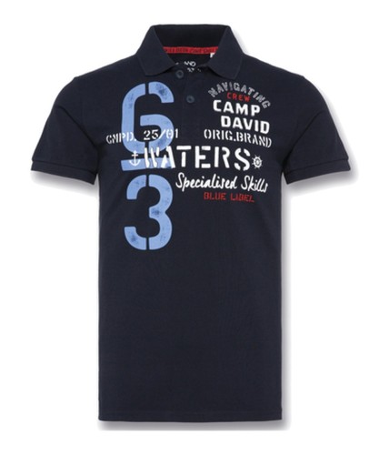 Camp david herren polo - polo, shirt