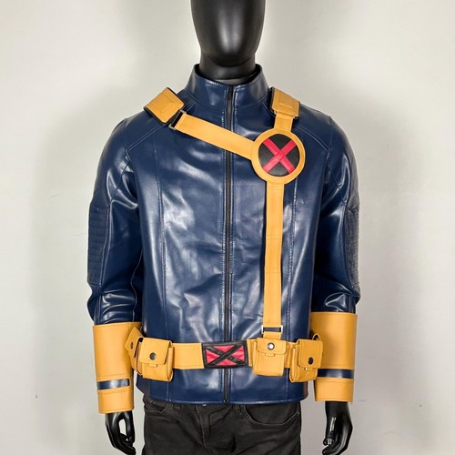 Men cyclops leather - leather, jacket