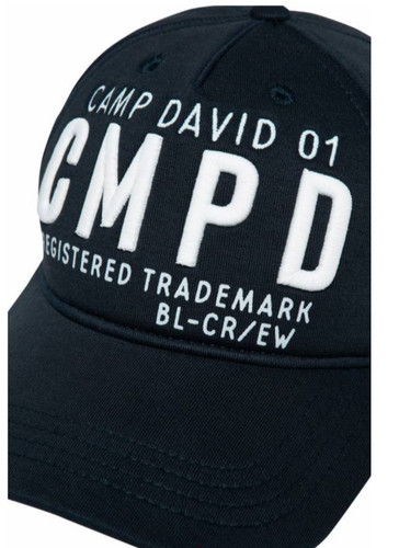 Camp david basecap - camp, blue